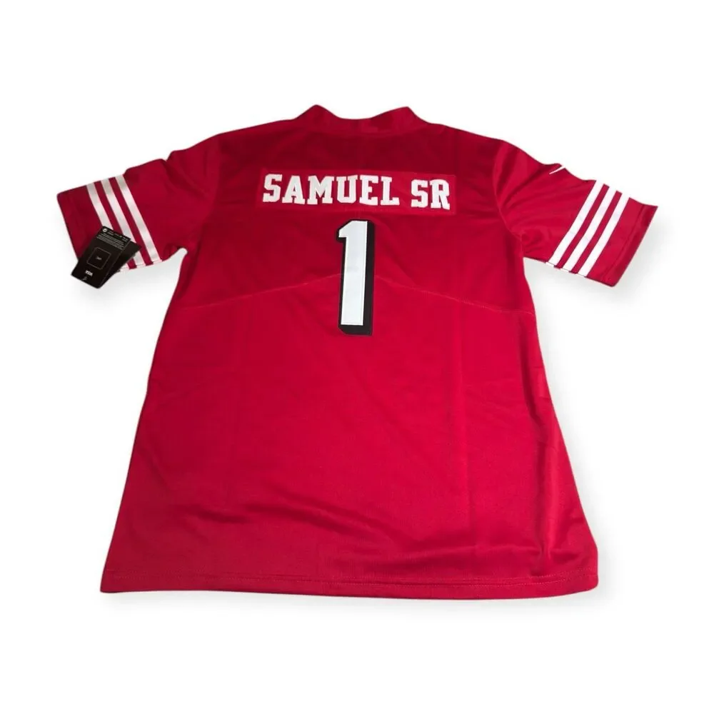 Nike‎ San Francisco 49ers Deebo Samuel Sr #1 Limited Jersey Small Red BNWT - Picture 2 of 7